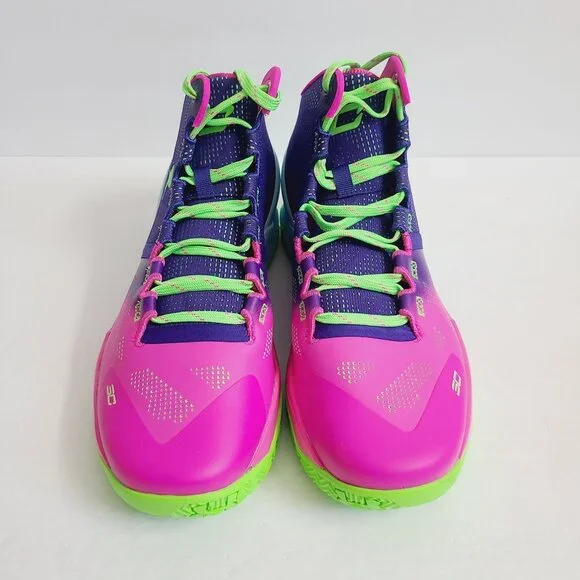 NEW Under Armour Curry Retro Northern Lights Shoes 3026052-600